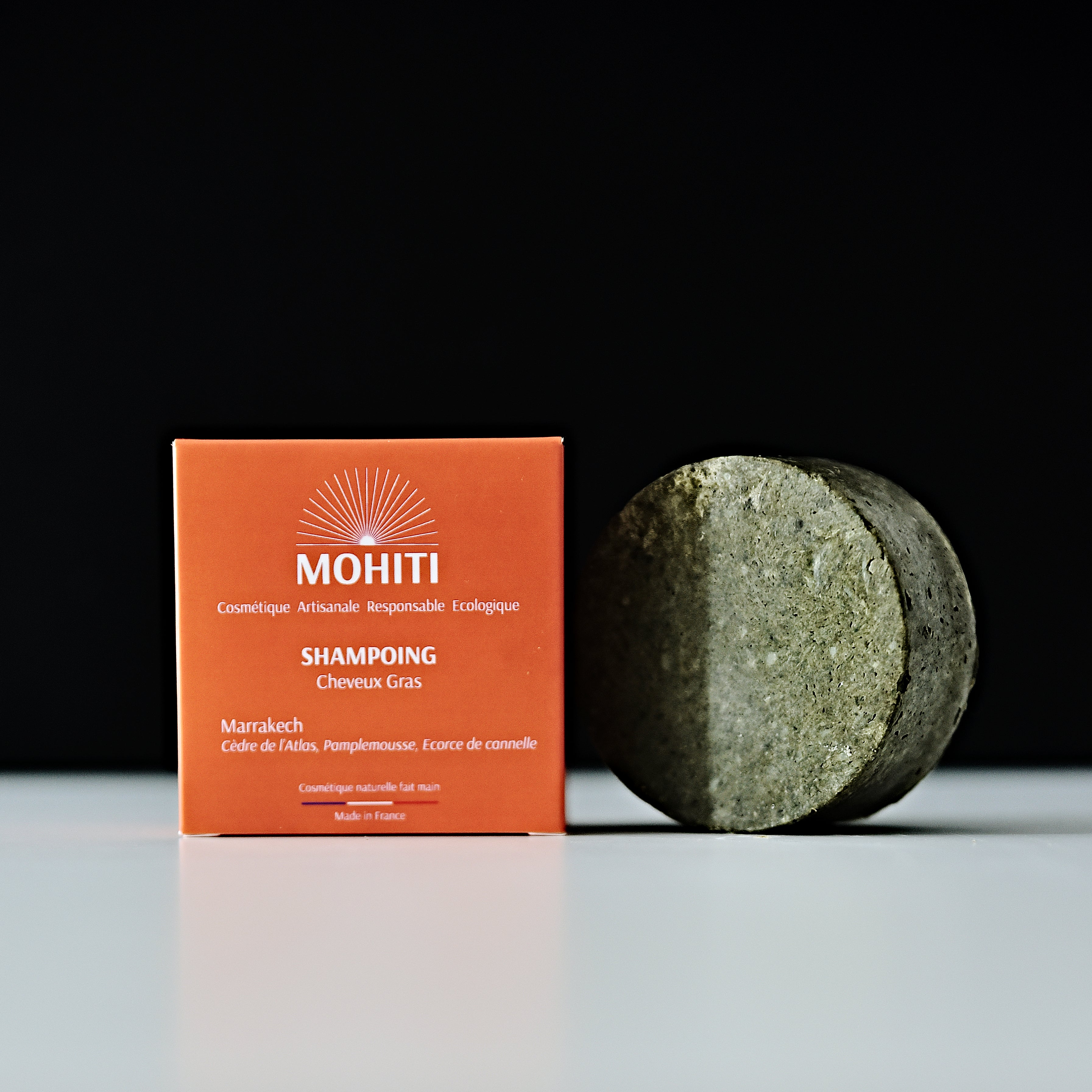 Shampoing cheveux gras Marrakech - Cèdre de l'Atlas, pamplemousse, cannelle