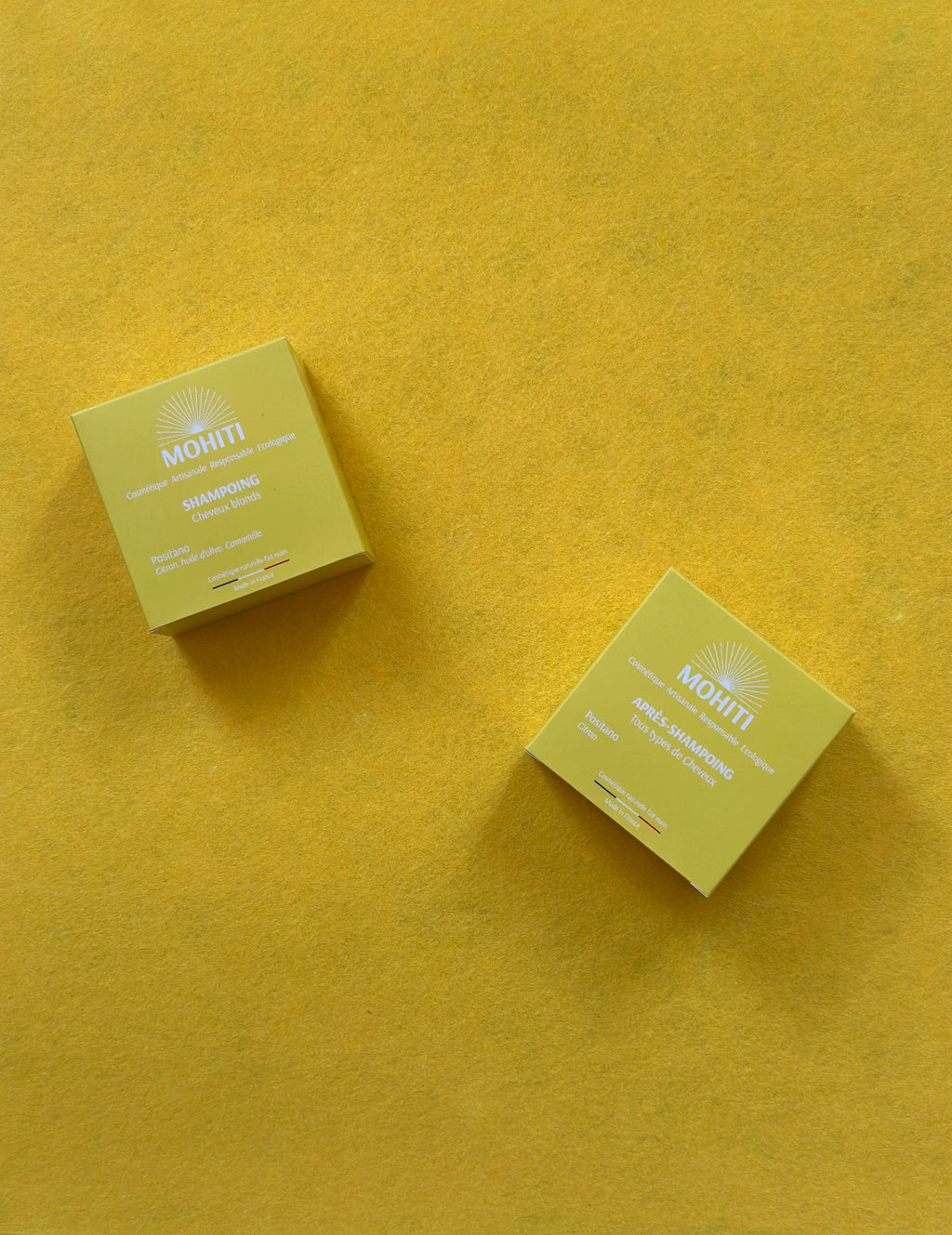 Duo sensoriel Cheveux blonds - Positano - Citron, camomille